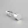 Airless Lotion Cream Spray Bottle With Silver Aluminum Cap