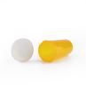 Amber Plastic Child Resistant Cap Vials