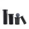 Black Push And Turn Childproof Plastic Vials