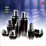 Black Shoulder Cosmetic Lotion Packaging Bottle And Jar