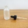 60ml Childproof Cap Boston Glass Round Dropper Bottle