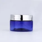 Cobalt Blue 50 60 120 G Plastic Cream Jar