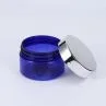 Cobalt Blue 50 60 120 G Plastic Cream Jar