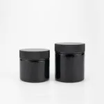 Dark Glass Jar