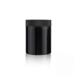 Dark Violet Glass Jar