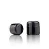 Extra Large 1L Tall Black Ultraviolet Glass Storage Screw Top Jar