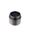 Extra Large 1L Tall Black Ultraviolet Glass Storage Screw Top Jar