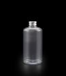 Flat Round 200ml 220ml 230ml 400ml Large Pet Plastic Bottle With Pump