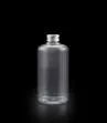 Flat Round 200ml 220ml 230ml 400ml Large Pet Plastic Bottle With Pump