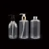 Flat Round 200ml 220ml 230ml 400ml Large Pet Plastic Bottle With Pump