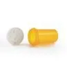Food Grade Push Down And Turn Hemp Vials Translucent Cbd Flower Reversible Cap Plastic Bottles