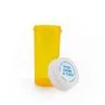 Food Grade Push Down And Turn Hemp Vials Translucent Cbd Flower Reversible Cap Plastic Bottles