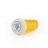 Food Grade Push Down And Turn Hemp Vials Translucent Cbd Flower Reversible Cap Plastic Bottles