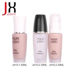 30ml Frosted Clear Lotion Pump Liquid Foundation Glass Bottle