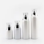 Luxury 30ml White Acrylic Lotion Airless Pump Bottle