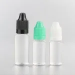 Plastic Dropper Bottle With Tamper Childproof Cap