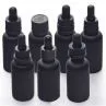 Wholesale 10 15 20 30 50 100 Ml Black Essential Oil Glass Dropper Bottle