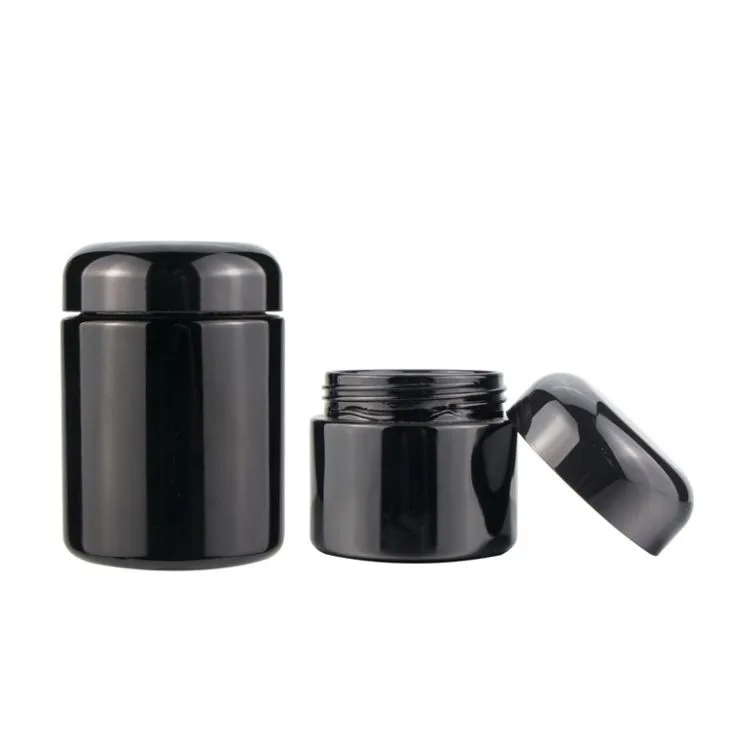Violet Cosmetic Jar