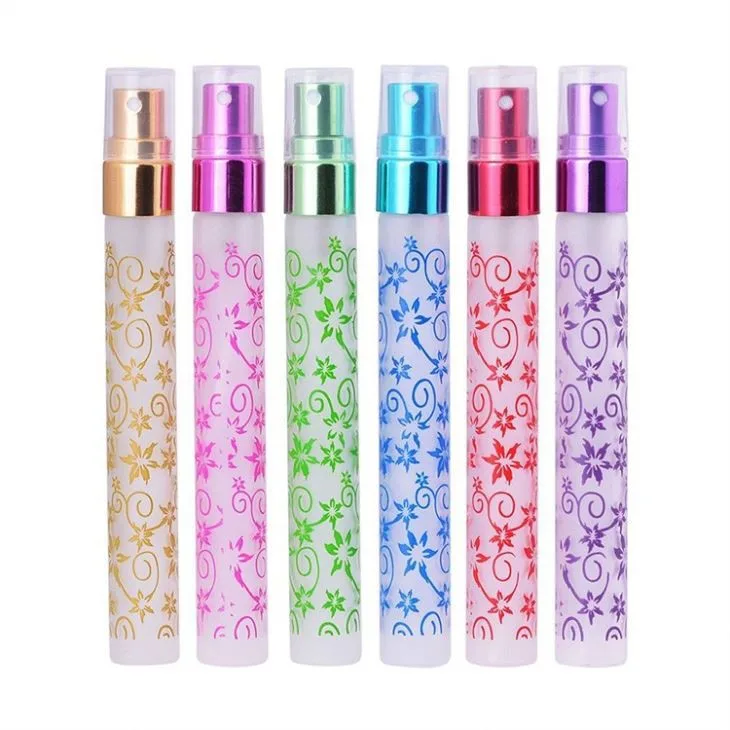10ml Small Round Mist Spray Glass Perfume Bottles