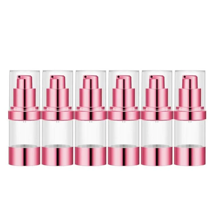 1Oz Refillable Airless Pump Bottle, Travel Lotion Container