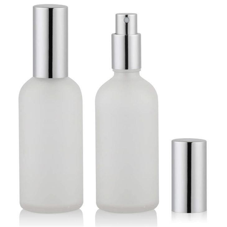2 Ounce Frosted Glass Spray Bottle