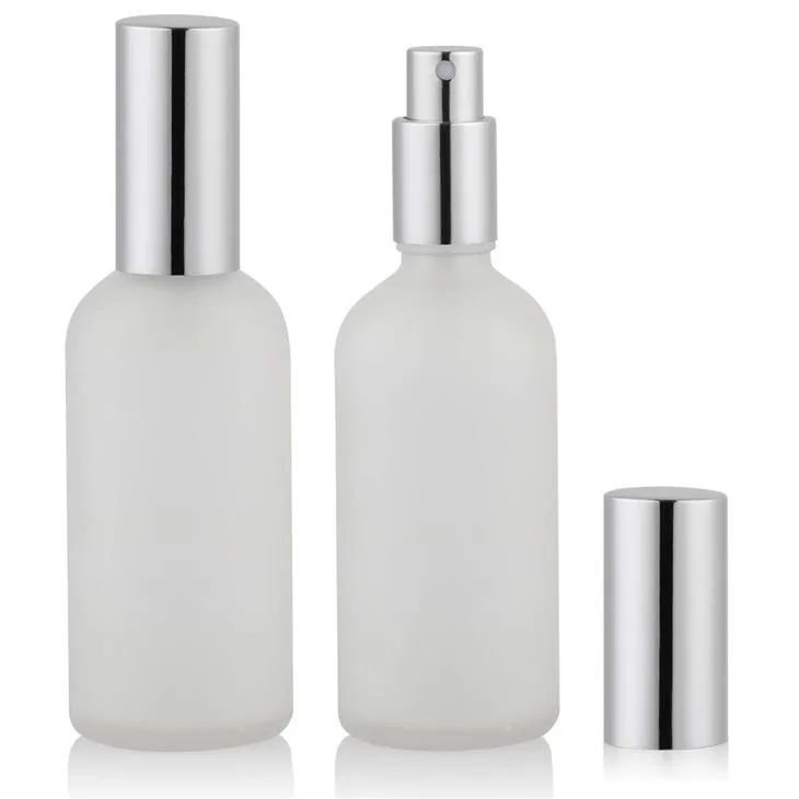 2 Ounce Frosted Glass Spray Bottle