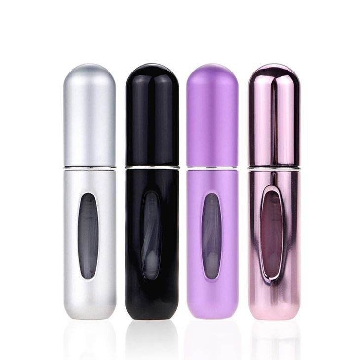 3 ml 5 ml mini pakartotinai užpildomas kvepalų purškimo buteliukas