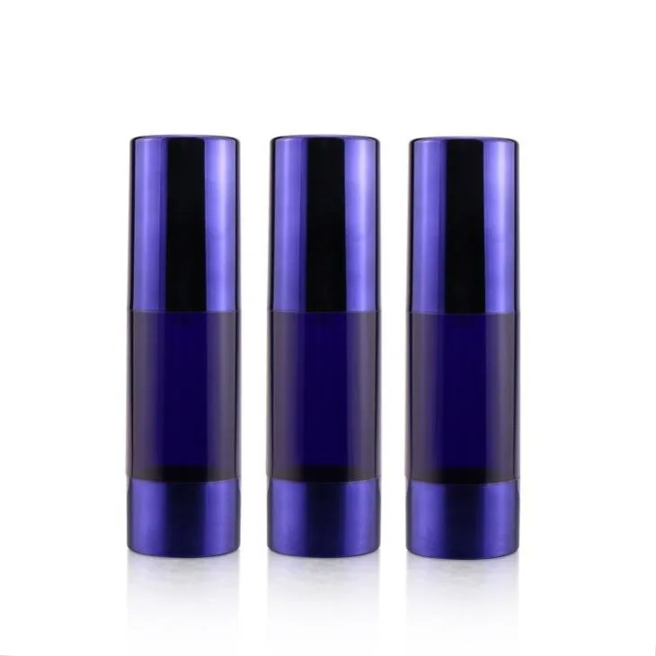 150ml 200ml Purple PP Airless Pump Bottles