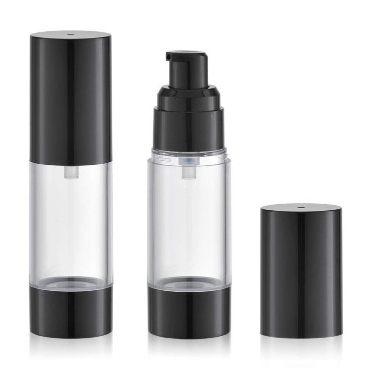 50ml 100ml Custom Airless Bottle Pump Bottle Airless Travel Bottle