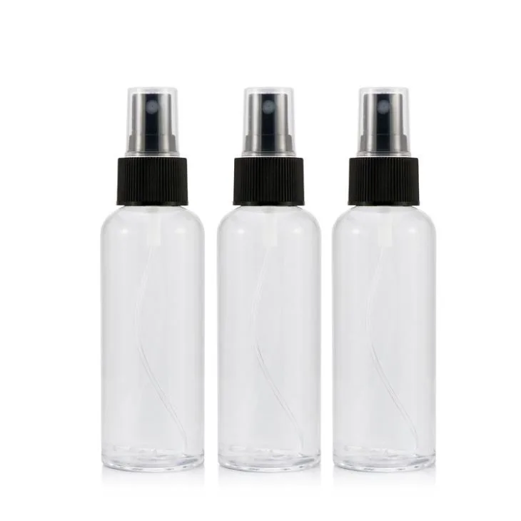 Fancy 3.38oz/100ml Pet Mist Sprayer Packaging Bottle Hand Sanitizer For Gel With Pump