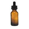 0.5 Oz Glass Boston Round Bottles With Child-Resistant Dropper