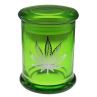 1/8oz Storage Jar Pop Top Container Glass Medical Jar