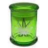 1/8oz Storage Jar Pop Top Container Glass Medical Jar