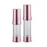 10/15/20/30ML Travel Airless Bottle Pump Empty Spray Cosmetic Vacuum Lotion Bottles (Pink)