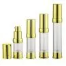 10/15/20/30ML Travel Airless Bottle Pump Empty Spray Cosmetic Vacuum Lotion Bottles (Pink)