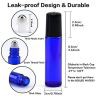 10 Ml Cobalt Blue Essential Oil Perfume Roller Bottles