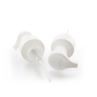 100ml 150ml 200ml Plastic Foam Pump Bottles With White Pump Top