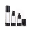 50ml100ml Custom Black Airless Bottle Pump Bottle Airless Travel Bottle