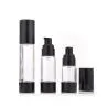 50ml100ml Custom Black Airless Bottle Pump Bottle Airless Travel Bottle