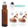 10ml Amber Glass Roller Bottle