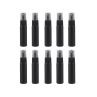 10ml Matt Black Frosted Glass Spray Bottle