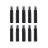 10ml Matt Black Frosted Glass Spray Bottle