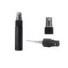 10ml Matt Black Frosted Glass Spray Bottle