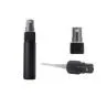 10ml Matt Black Frosted Glass Spray Bottle