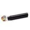 114mm Screw Top Glass Pre-Roll Tube With Child Resistant Black Lid For Tabacoo Packing