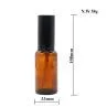 1oz Amber Glass Spray Bottle For Essential Oils