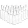 2.7oz Fine Mist Clear Spray Bottles Refillable & Reusable Empty Plastic Travel Bottle