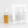 2.7oz Fine Mist Clear Spray Bottles Refillable & Reusable Empty Plastic Travel Bottle
