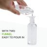 2.7oz Fine Mist Clear Spray Bottles Refillable & Reusable Empty Plastic Travel Bottle