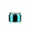 2oz 4oz Electroplated Blue Child Resistant Cap Weed Cbd Flower Container